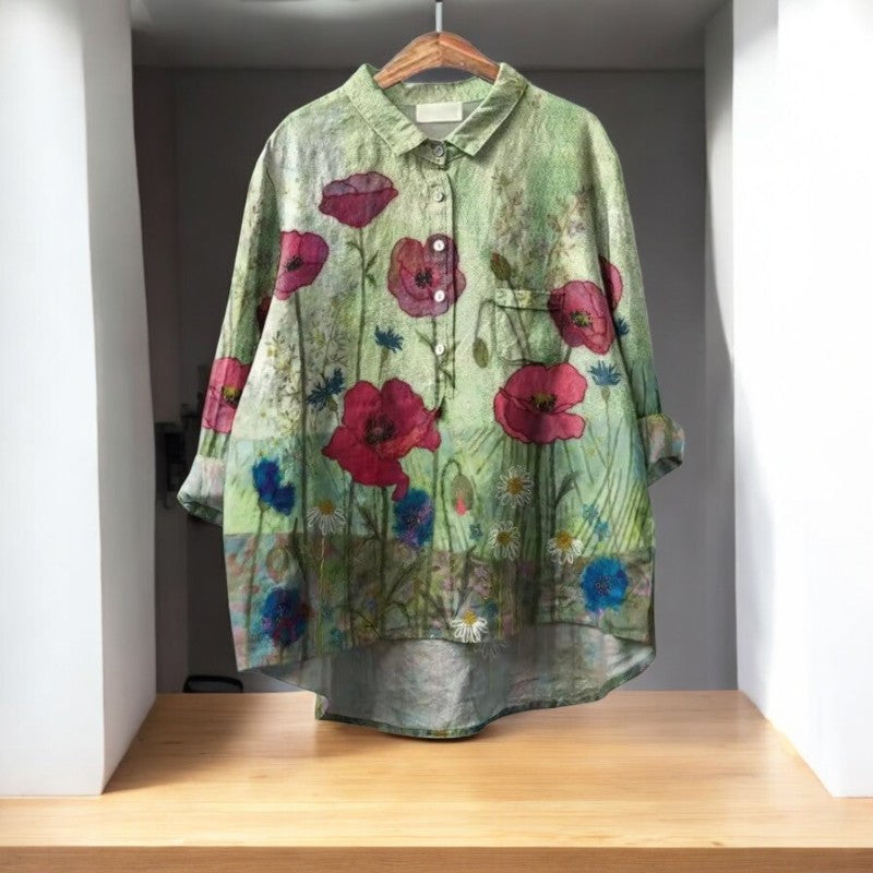 Clara | Fashionable Vintage Blouse