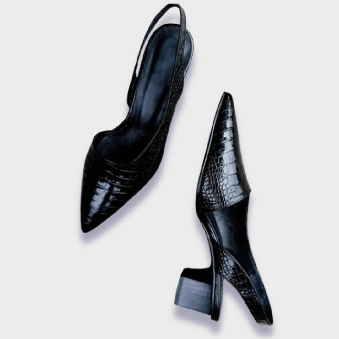 Heidi | Orthopedic Pumps with Croco Design