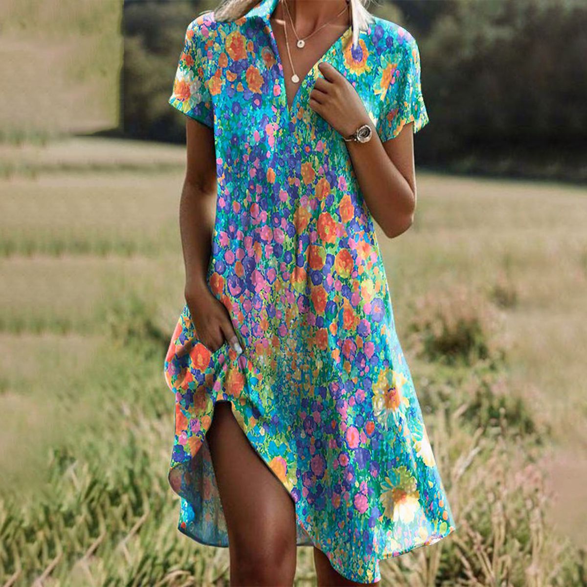 Els | Flowing Midi Dress (Almost Sold Out)