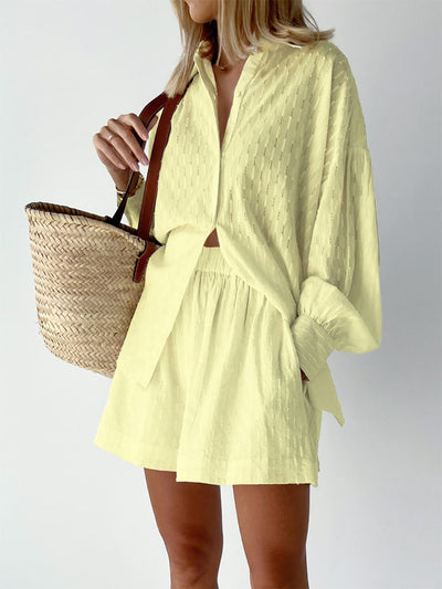 Maud | Schickes Set aus Hemd und Shorts
