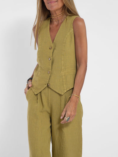 Ella | Vest Wider Pants Set (Almost Sold Out)