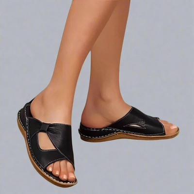 Yvonne | Sandales orthopédiques en cuir vegan haut de gamme