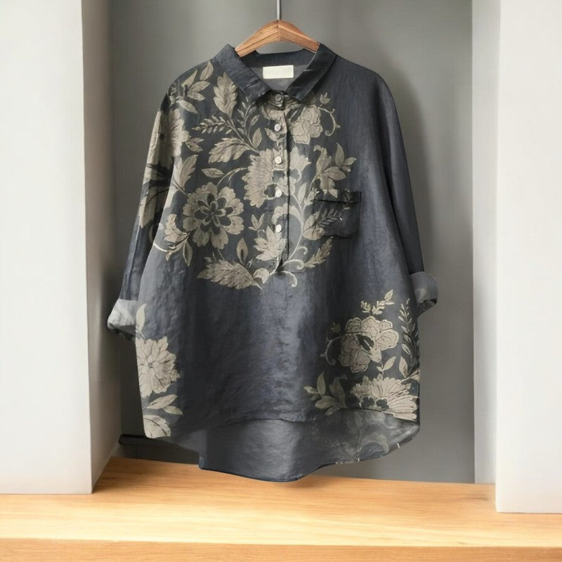 Juliet | Classic Floral Blouse