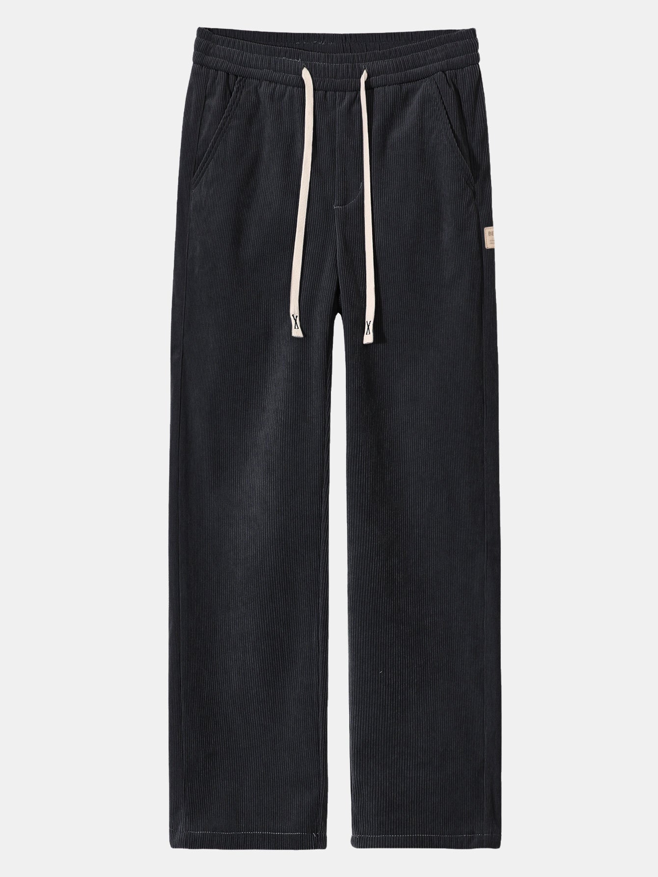 No Days Off Print Relax Fit Sweatshirt & Straight Leg Corduroy Pants