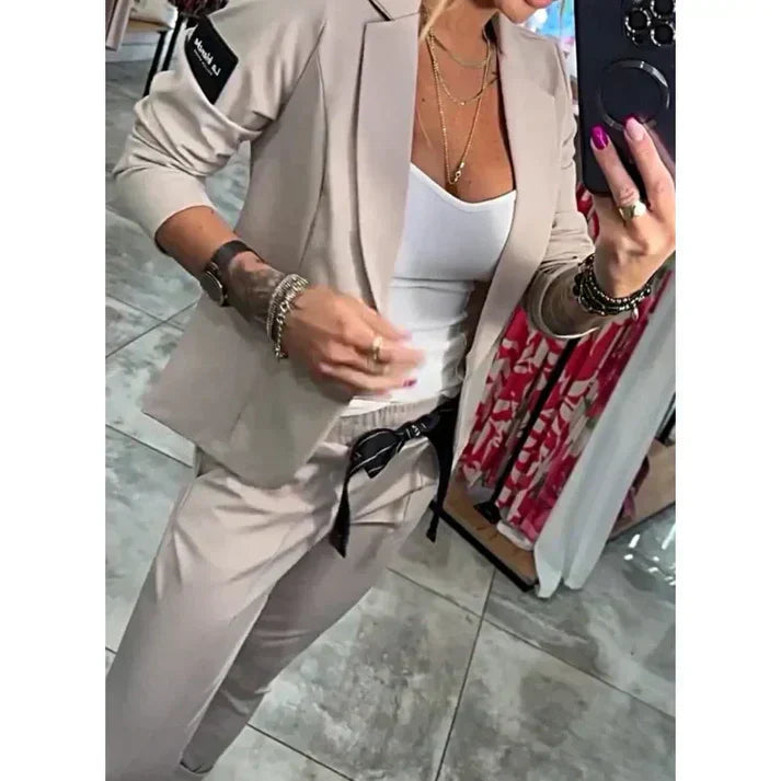 Thalina | Ensemble blazer décontracté chic