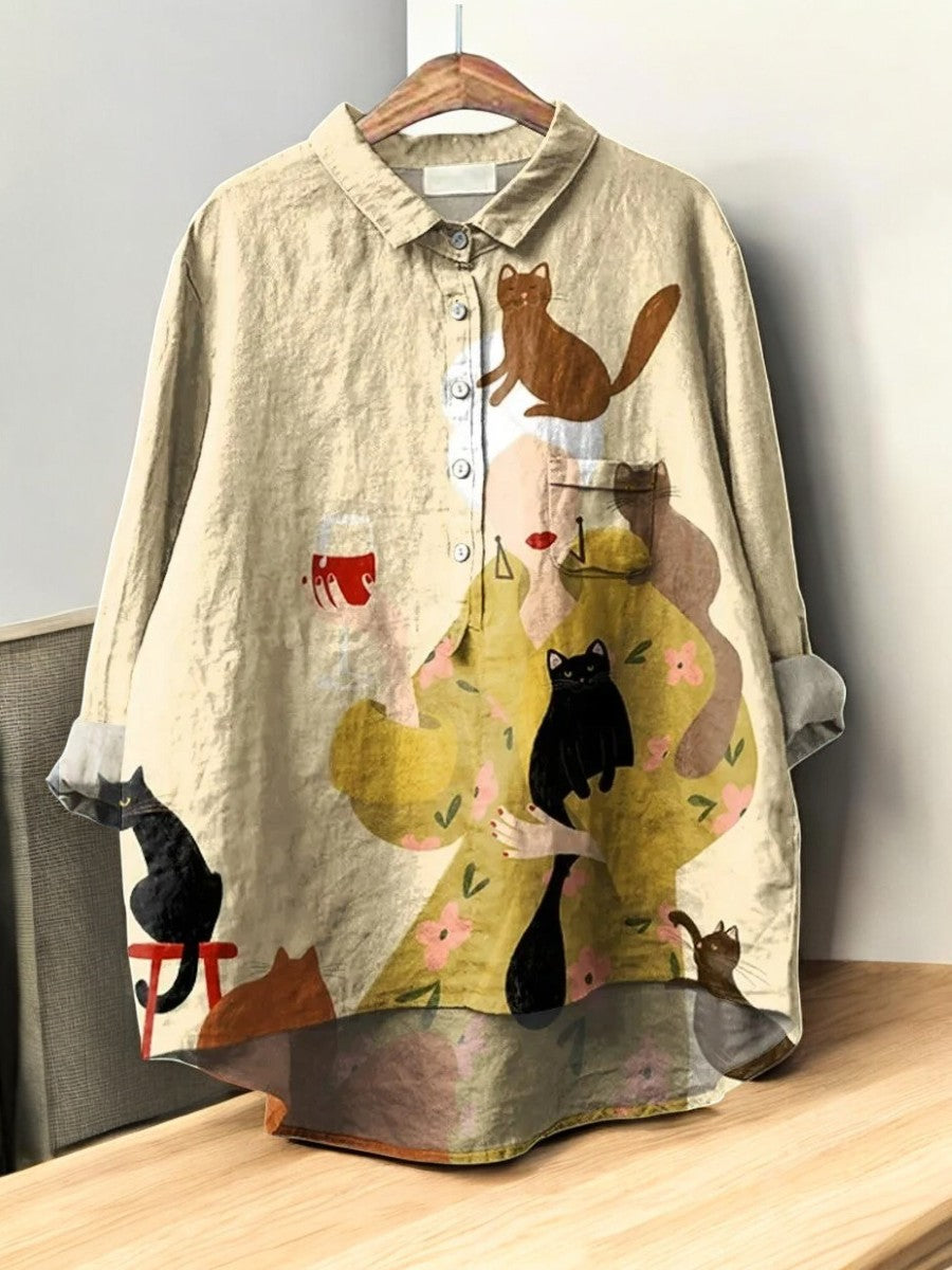 Eloise | Fashionable Vintage Blouse