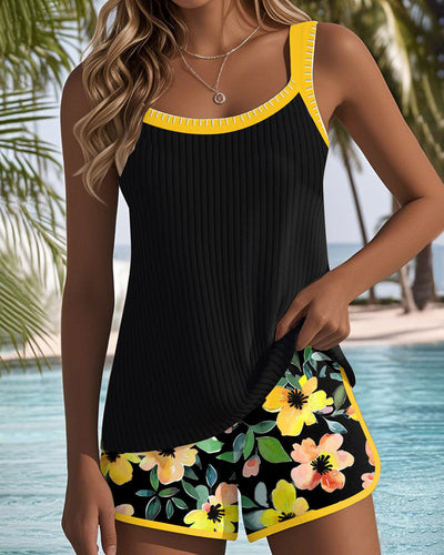 Liveli® | Two-Piece Elegant Tankini Set