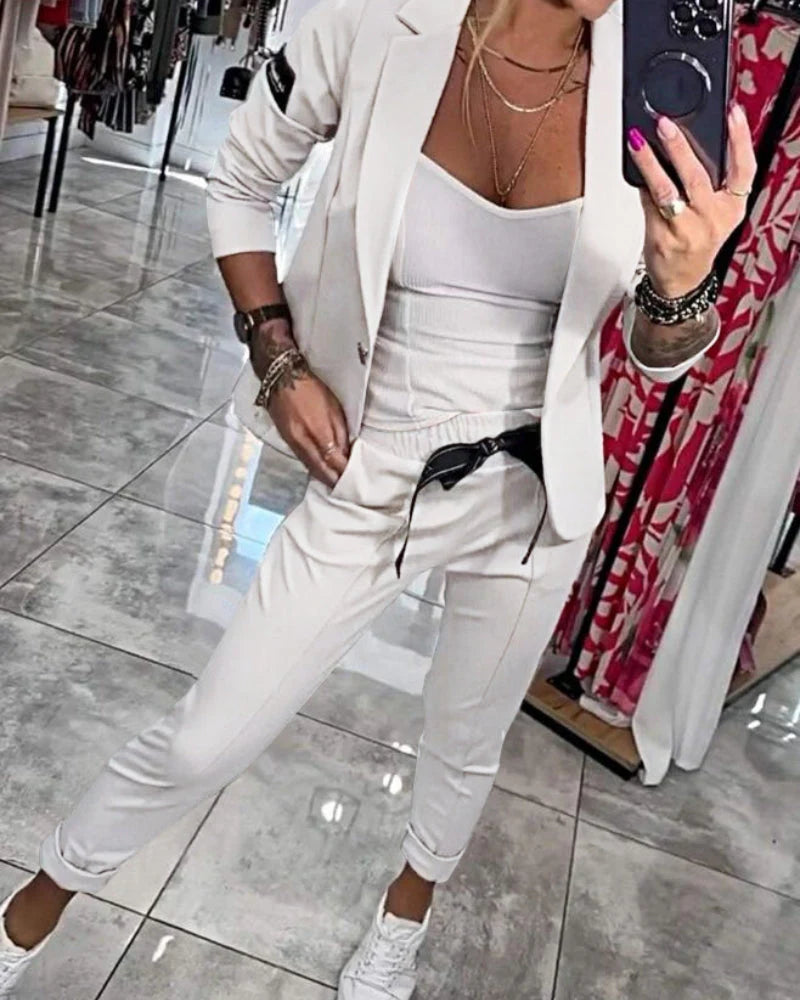 Thalina | Ensemble blazer décontracté chic