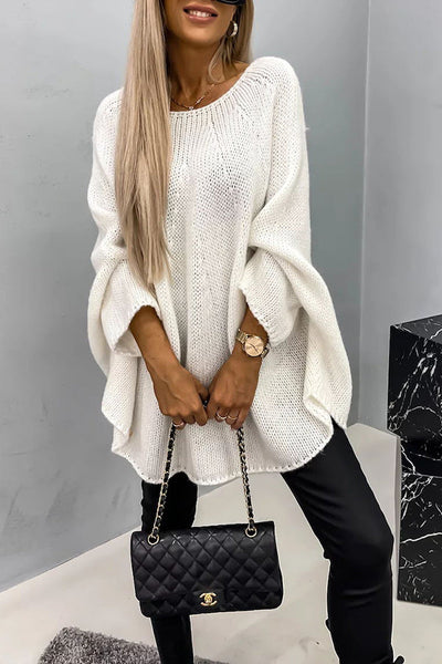 Stylish Women's Sweater with Round Neck - Isabelle