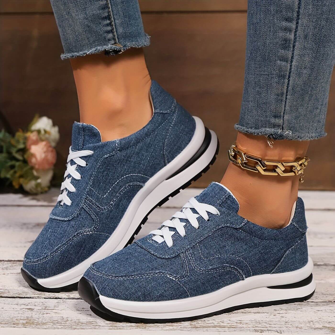 Thessalia | Chaussures confort à semelle épaisse
