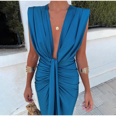 Isabella | Robe de soirée à décolleté en V profond