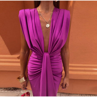 Isabella | Robe de soirée à décolleté en V profond
