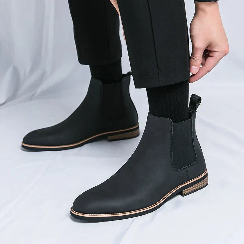 Chelsea Boots aus Leder