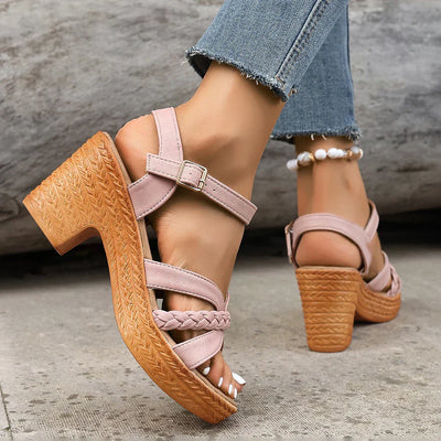 Liveli™| Orthopedic Mid Heel Sandals