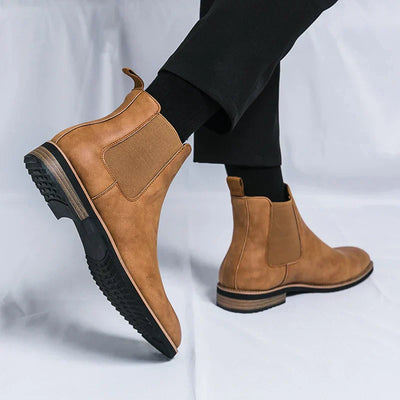 Chelsea Boots aus Leder