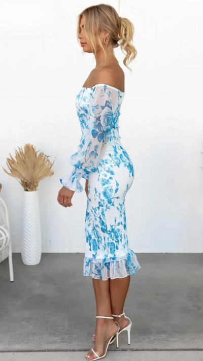 Kendall | Robe mi-longue de luxe (presque épuisée)