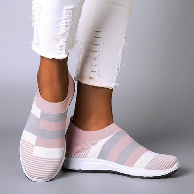 Liveli - Women Breathable Platform Flats Bunion Corrector Slip On Shoes