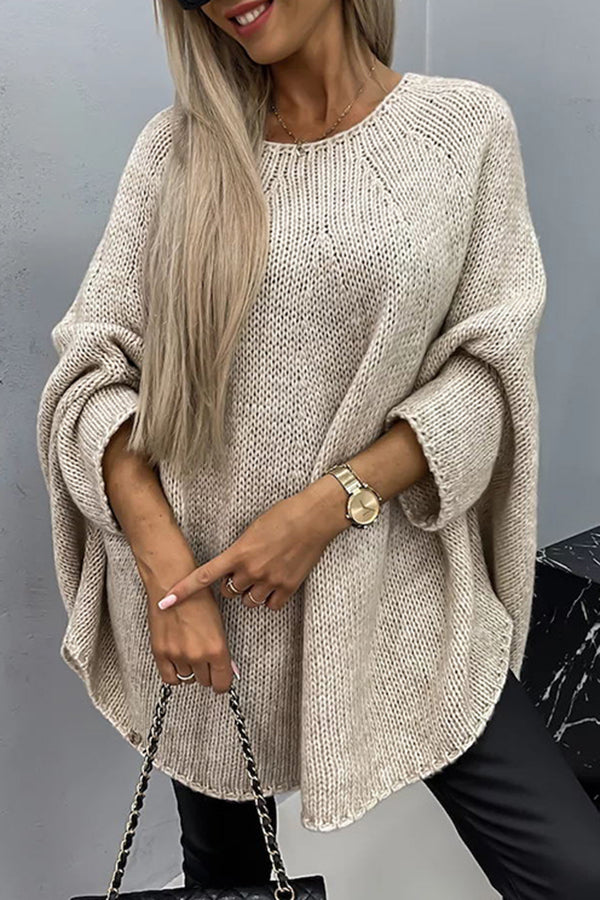 Stylish Women's Sweater with Round Neck - Isabelle