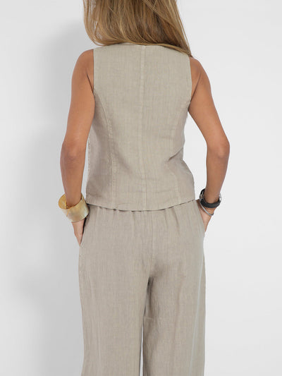 Ella | Vest Wider Pants Set (Almost Sold Out)