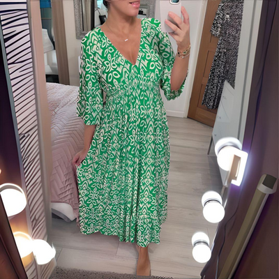 Benthe | Bohemian Jurk (Bijna Uitverkocht)