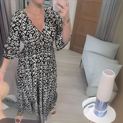 Benthe | Bohemian Jurk (Bijna Uitverkocht)