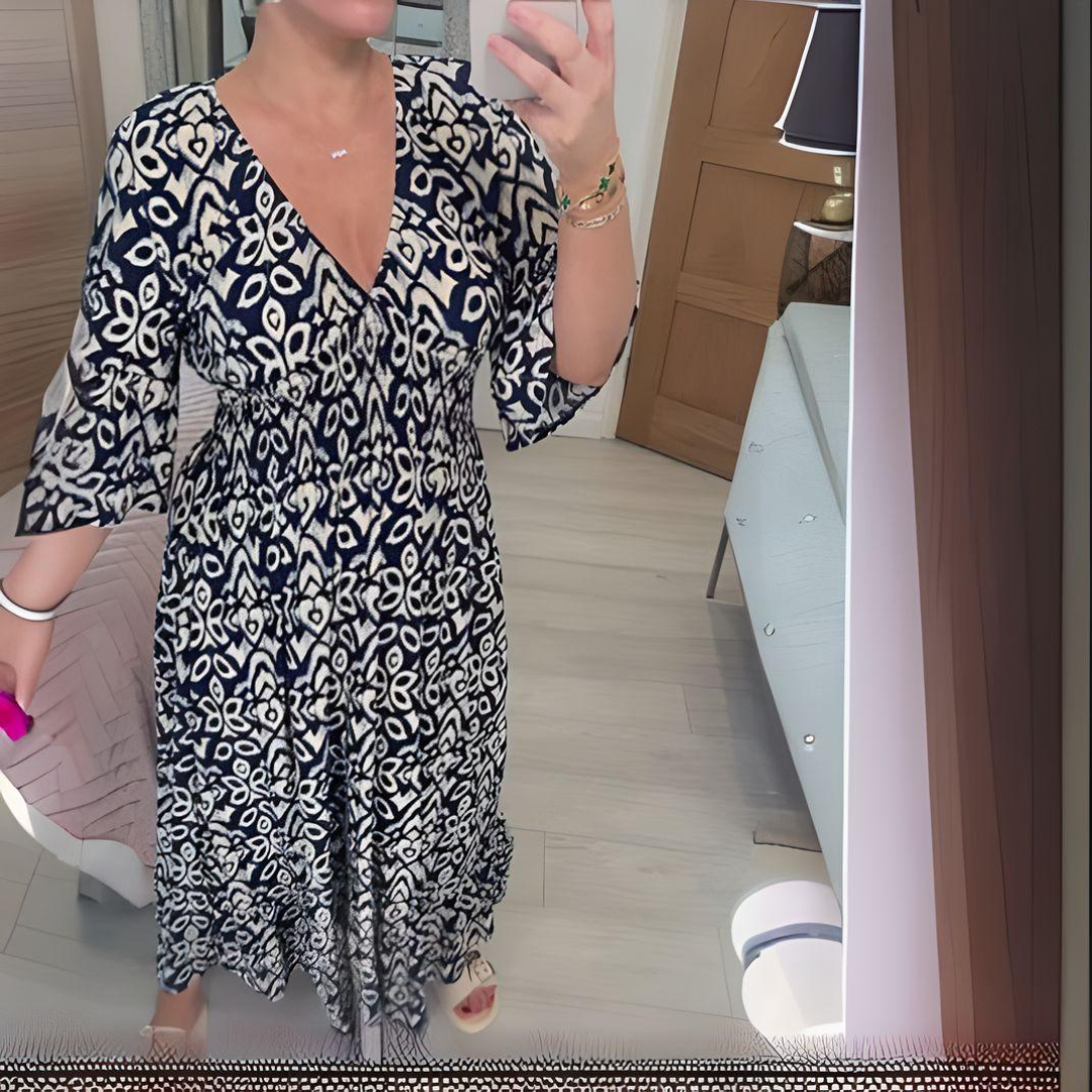 Benthe | Bohemian Jurk (Bijna Uitverkocht)