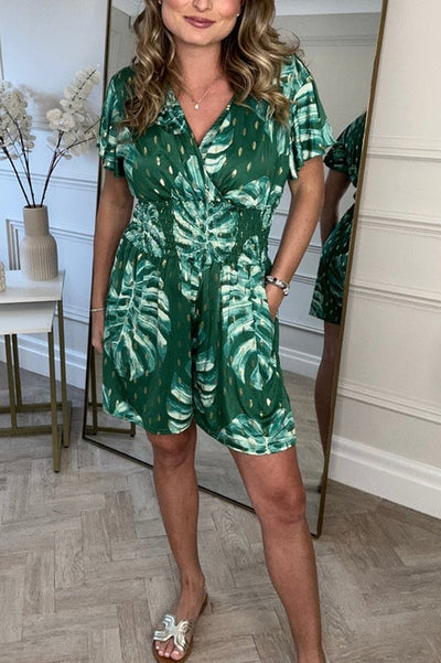 Caro | Botanical Romper (Almost Sold Out)