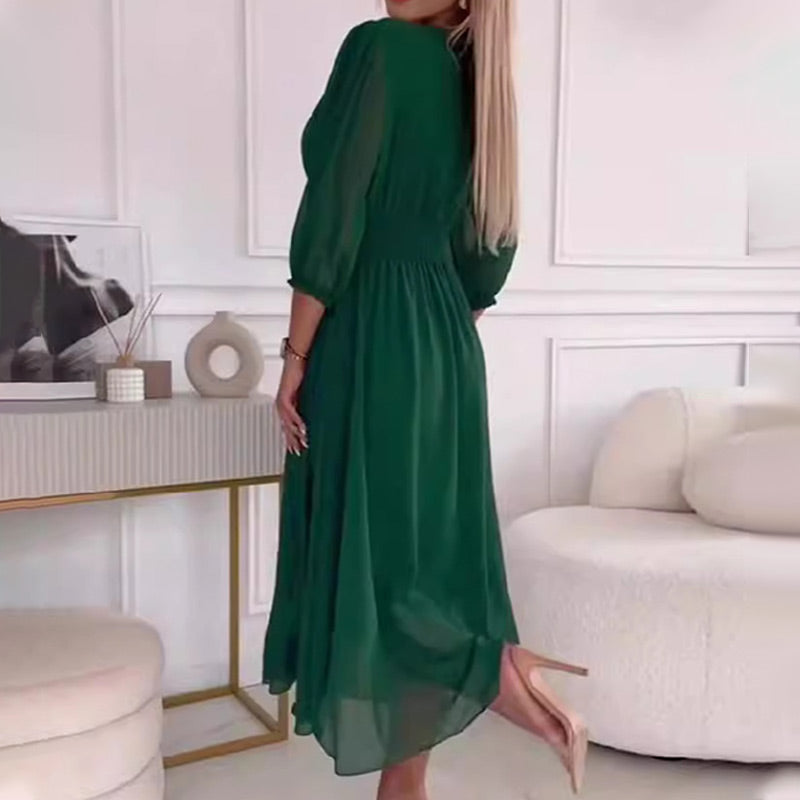 Lunessa | Airy V-Neck Dress