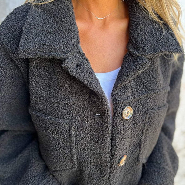 Diona™ | Manteau Court en Laine