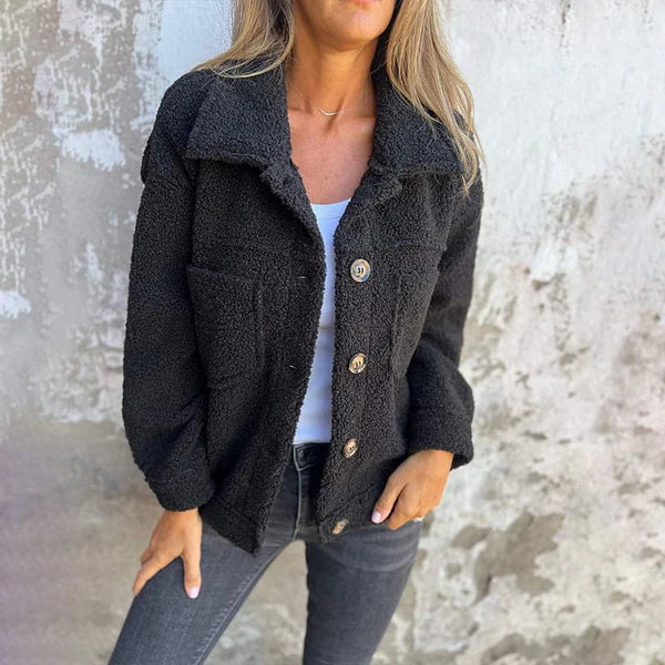 Diona™ | Manteau Court en Laine