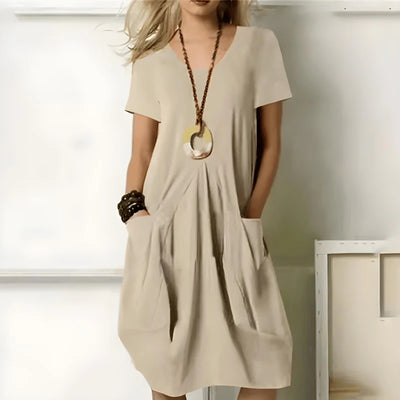 Meredith – Stylisches Kleid mit Bauchbedeckung