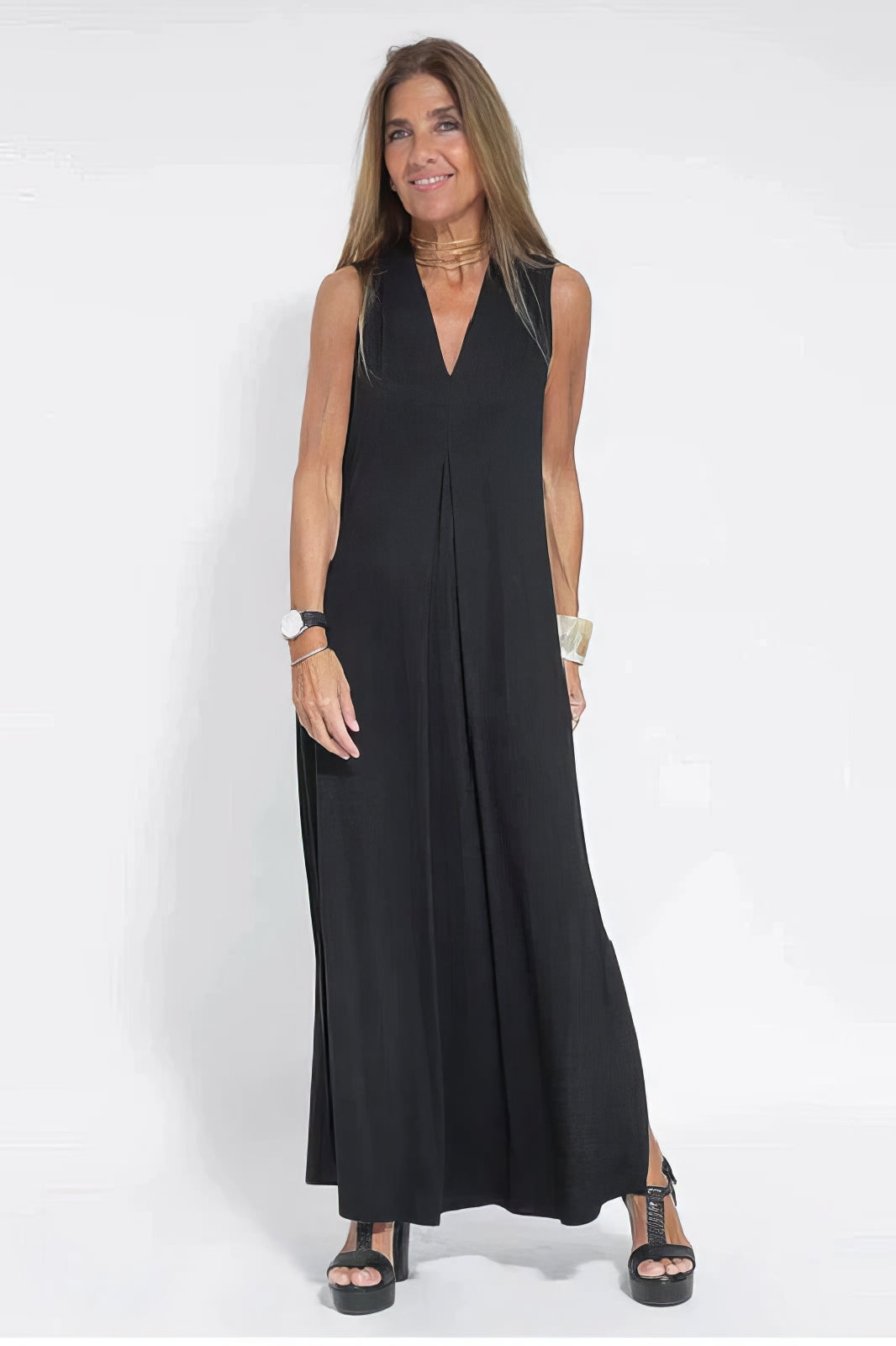 ELISE | Elegant Long Dress with Matching Cardigan Included