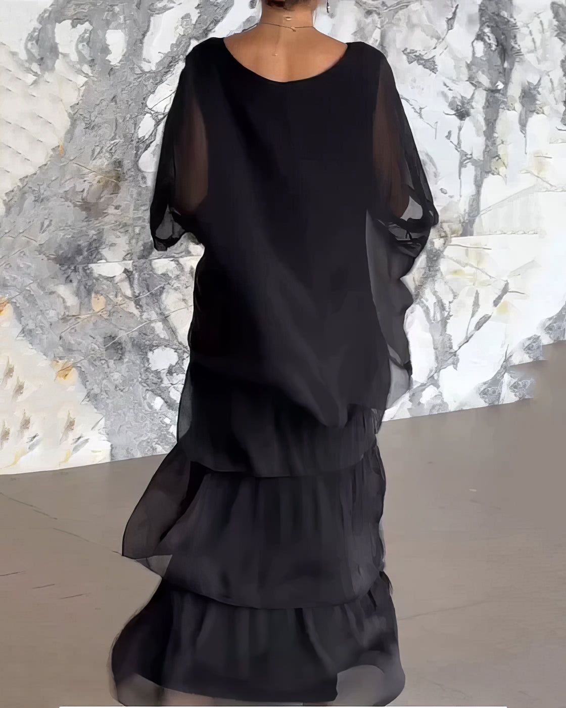 Caroline | Elegante Comfortabele Maxi Jurk voor Alle Gelegenheden