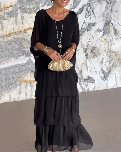 Caroline | Elegante Comfortabele Maxi Jurk voor Alle Gelegenheden
