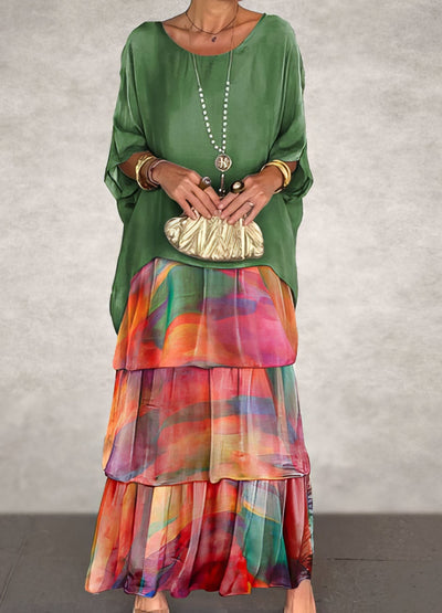 Caroline | Elegante Comfortabele Maxi Jurk voor Alle Gelegenheden