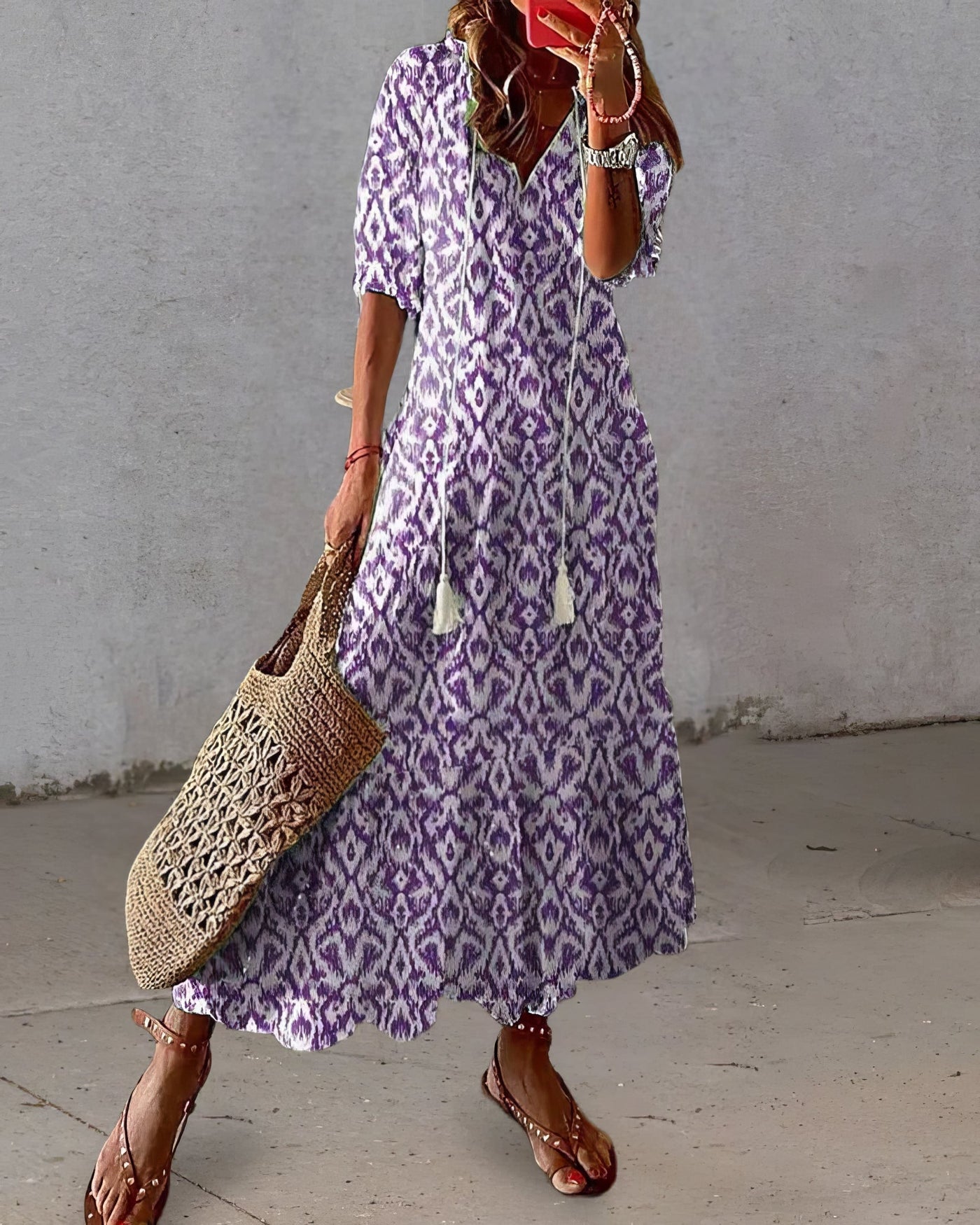 ÉLODIE | Bohemian Kleid Schmeichelhaft und bequem