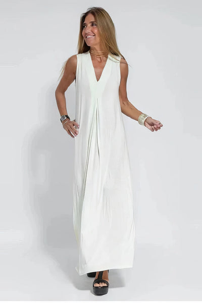 ELISE | Elegant Long Dress with Matching Cardigan Included