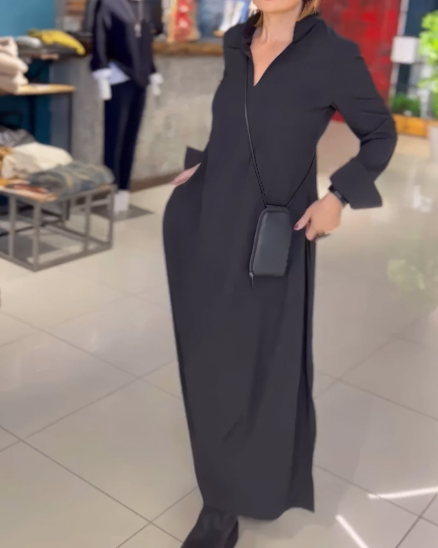 CLAUDIA | Elegant and Fashionable Long Stretch Dress