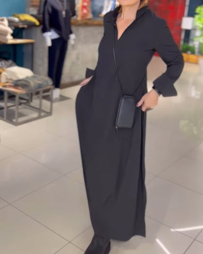 CLAUDIA | Elegant and Fashionable Long Stretch Dress