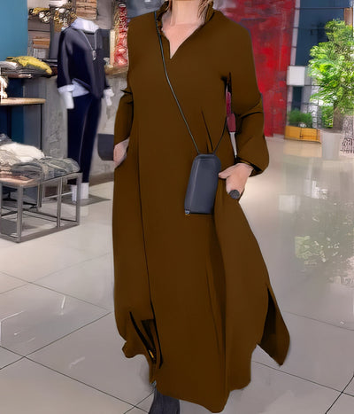 CLAUDIA | Elegant and Fashionable Long Stretch Dress